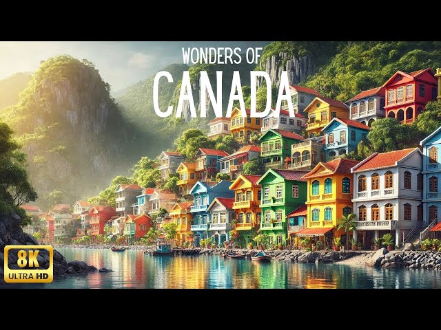 Wonders of Canada | The Most Amazing Places in Canada  | Travel Video 8K