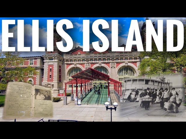 ⁴ᴷ Ellis Island National Museum of Immigration Tour (Full Version)