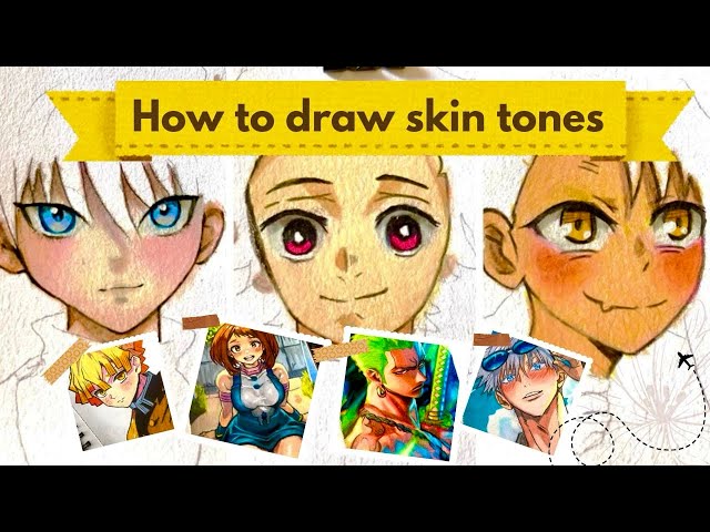 How To Draw Skin Tones | Easy Colored Pencil Tutorial For Beginners