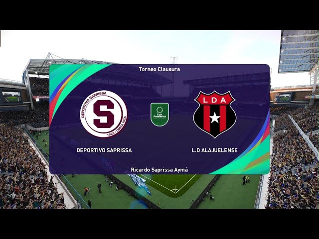 PES 2021 modo carrera jugador liga Promerica: Deportivo Saprissa vs Liga Deportiva Alajuelense