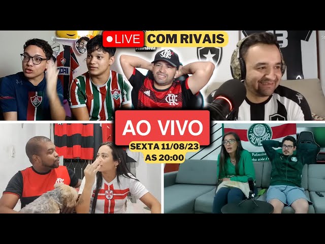 LIVE COM RIVAIS- VEM PRA LIVE E PARTICIPE COM A GENTE- A COISA TA FEIA RAPAZIADA !