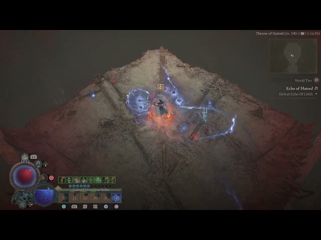 Diablo 4 S2 - Uber Lilith vs lvl 100 Ball Lightning Sorcerer