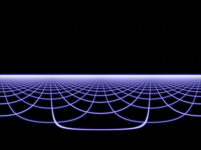 Glowing Grid Panoramic