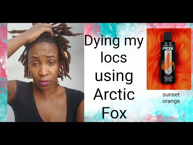 Dying Instant  Locs | Arctic Fox Cruelty Free and Vegan