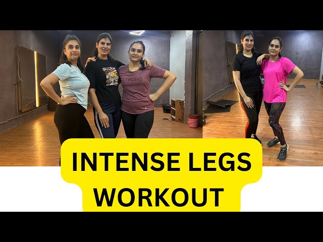 HIGH INTENSITY LEGS WORKOUT || ADVANCE WORKOUT FOR FEMALE || REMOVE YOUR LEGS FAT @imkavyfitness