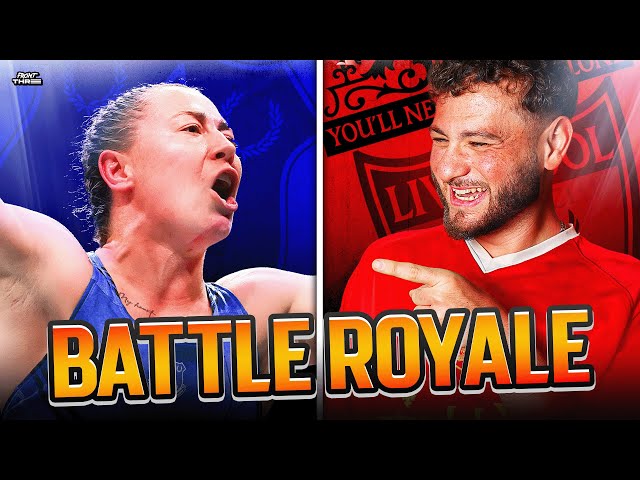 UFC FIGHTER beat ALI at FOOTBALL BATTLE ROYALE?! 🔥