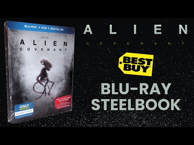 Alien Covenant Best Buy Exclusive Blu-ray Limited Edition Steelbook | Released August 15, 2017