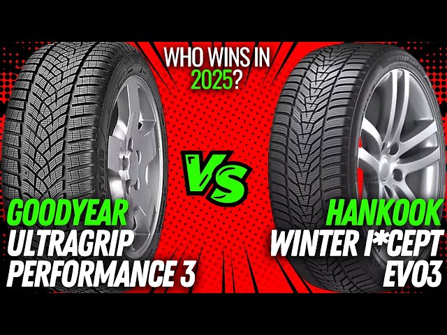 UltraGrip Performance 3 vs Winter i*cept evo3 – Which Winter Tire is Best for 2025?