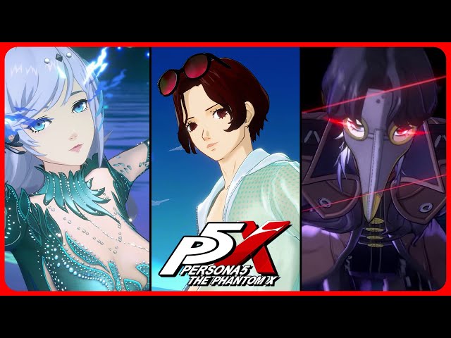 All NEW Characters Highlight Attacks - Persona 5: The Phantom X