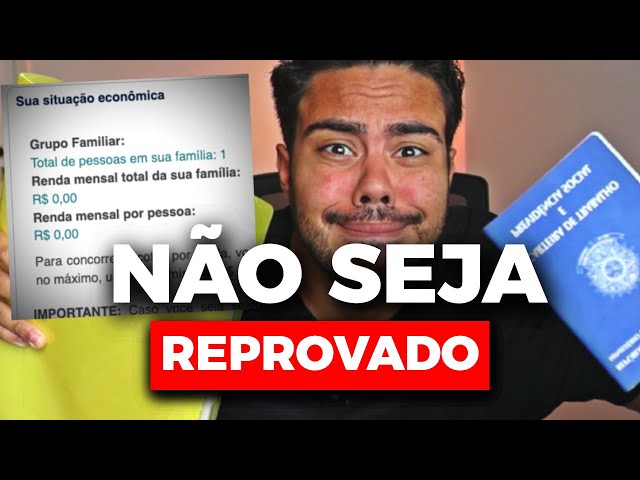 COTA DE RENDA do SISU 2025: Você precisa saber isso para passar!