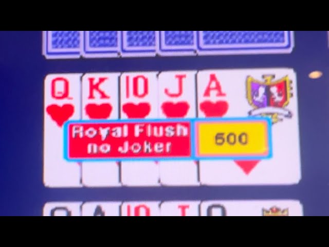 Video Poker at its Finest…. #videopoker #bigkatspoker