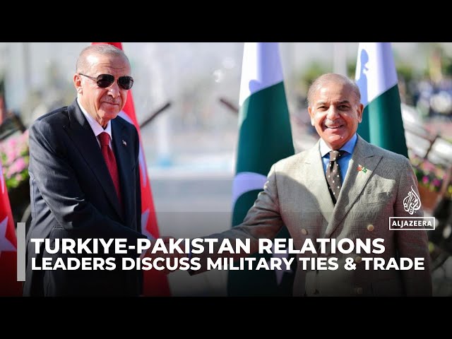 Turkiye-Pakistan relations: Leaders discuss military ties and bilateral trade