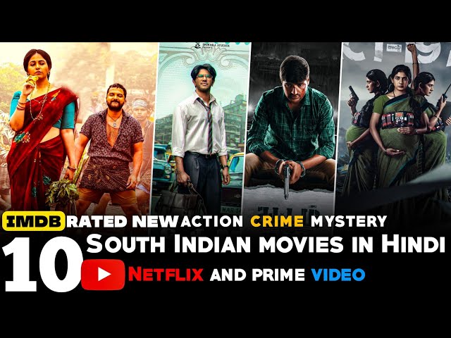 Top 10 New South Indian Movies 2024 Hindi dubbed on YouTube, Netflix and prime video