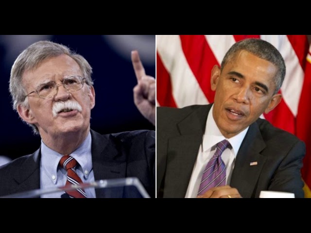 Obama Freaking Out as John Bolton Begins to Purge His White House Informers