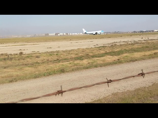 WATCH: President Donald Trump lands in Bakersfield