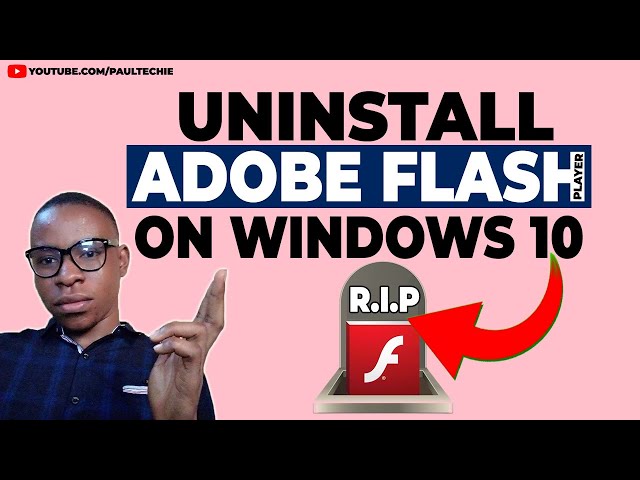 Uninstall Adobe Flash Player On Windows 11 | Remove Flash Player Windows PC