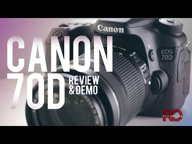 Canon 70D Video DSLR