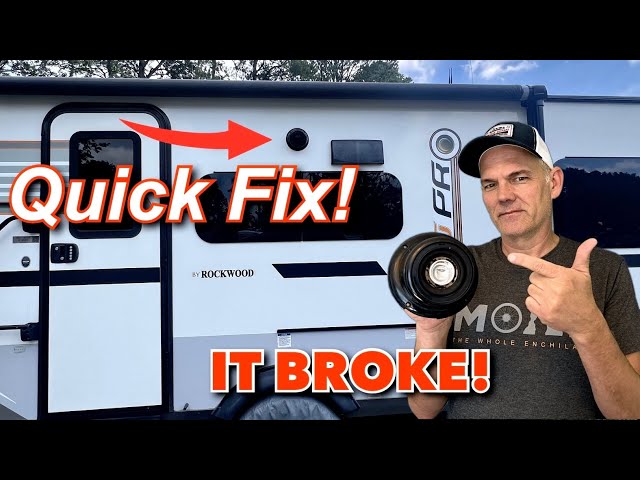 Replacing Our RV Outdoor Speaker.  Quick Fix.  Parts and Tips!