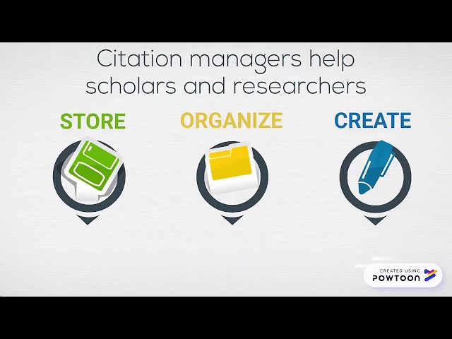 Choosing a Citation Manager