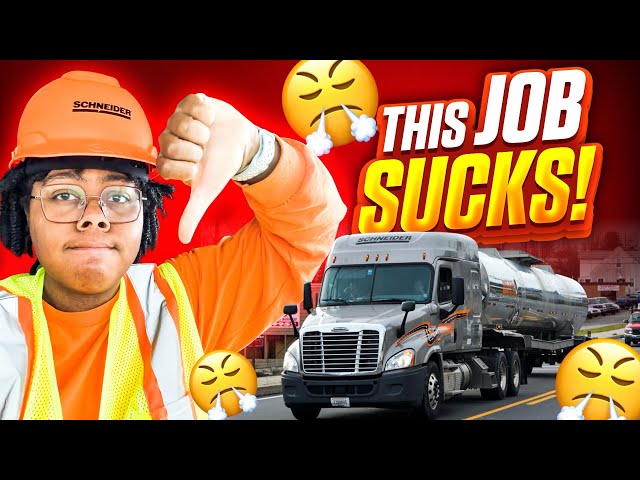 Day in the Life of A Regional Tanker Driver | She QUIT Schneider!