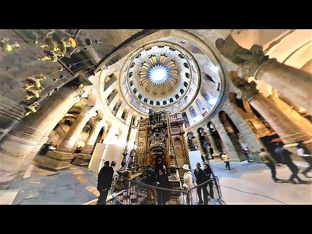 RARE! Walk from Temple Mount to Tomb of Jesus in 360° Video