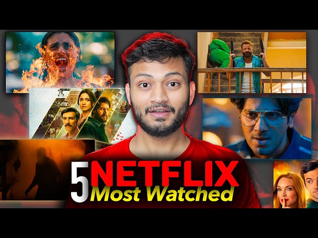 Top 5 Most Watched Movies on Netflix | Netflix Official List | vkexplain