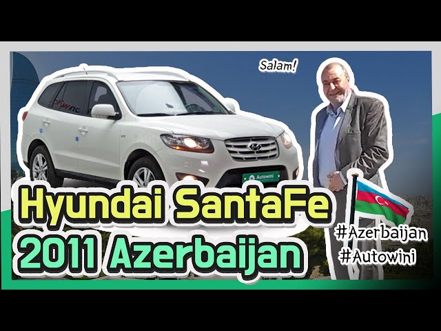 Autowini Review Hyundai SantaFe in Azerbaijan!