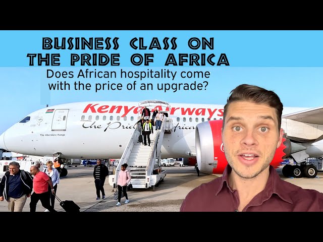 Business class on the Pride of Africa -- Is it worth the upgrade?