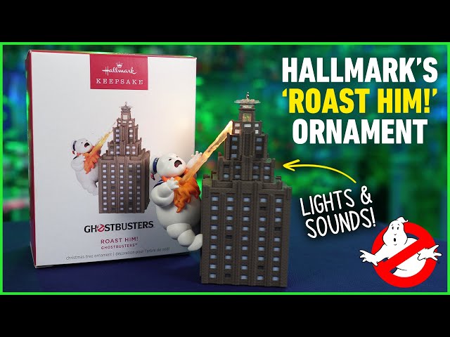 Hallmark's Ghostbusters 'Roast Him!' Keepsake Ornament | UNBOXING