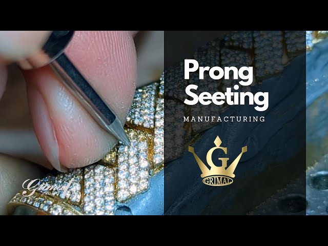 Descubre el proceso de fabricación de cadena prong setting en Grimal Joyerías