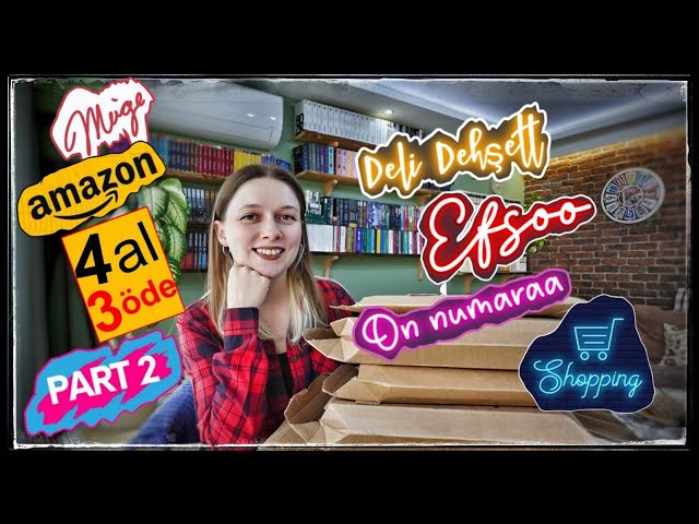 Amazon Kitap Alışverişi Part 2 / 4 Al 3 Öde Kampanyası #kitapalışverişi