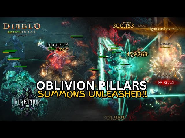 Necro Summoner Build – Oblivion Pillars OP!