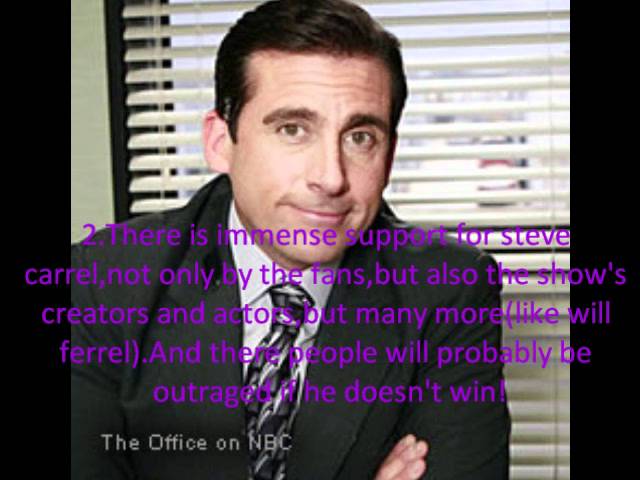 Emmy 2011:5 Reasons Why Steve Carell Finally Must/should win An Emmy For "The Office"