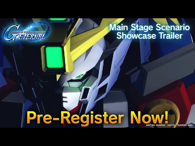 SD Gundam G Generation ETERNAL - Main Stage Scenario Showcase Trailer