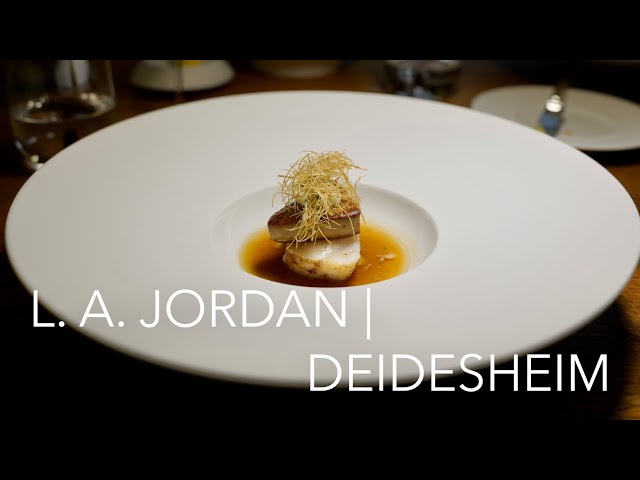 French-Japanese Fusion and hot contender for two MICHELIN-Stars - L.A. Jordan, Deidesheim, Germany