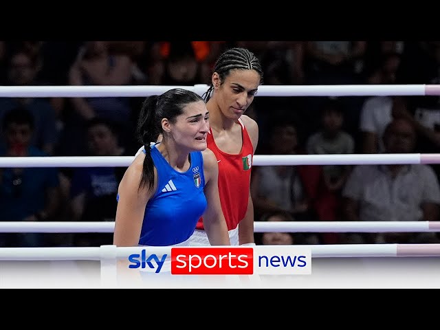 Angela Carini 'wants to apologise' to Imane Khelif amid boxing gender row