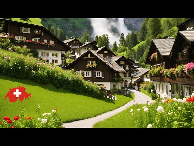 Lauterbrunnen Valley Switzerland🇨🇭The Most Beautiful Swiss Village_Top Travel Destination