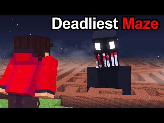 We Survived Minecraft's Deadliest Maze..