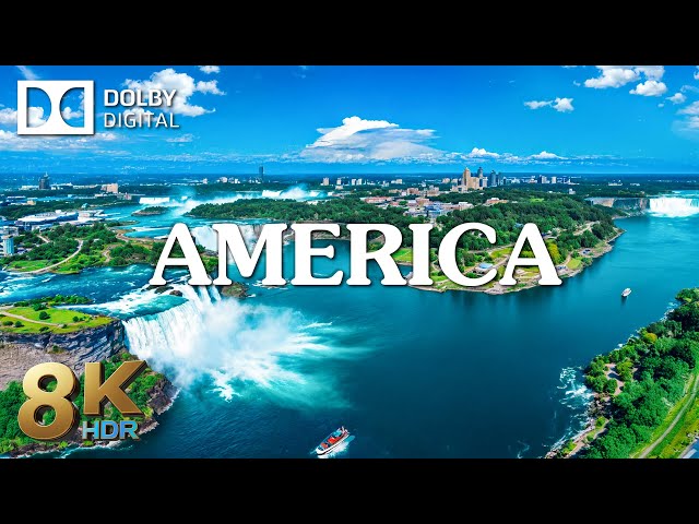 AMERICA 8K (Video Ultra HD) - Cinematic Music - 8K Dolby Vision  - 60FPS - 8K Cinematic Odyssey