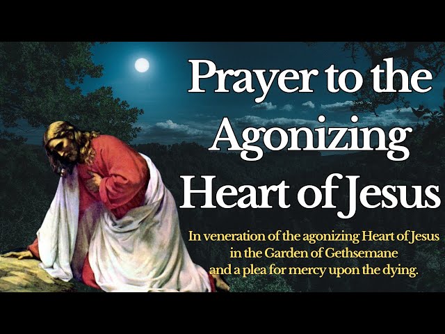 Prayer to the Agonizing Heart of Jesus (Have Pity on the Dying)