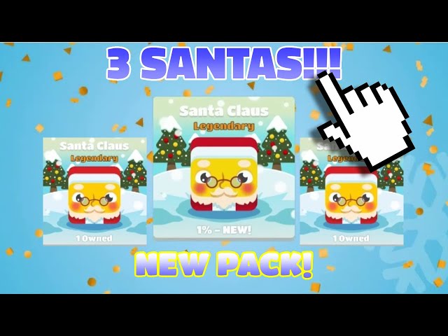 🎉 I Had INFINITY TOKENS & Unlocked 3 🎅 LEGENDARY SANTAS IN BLOOKET! 🎁✨