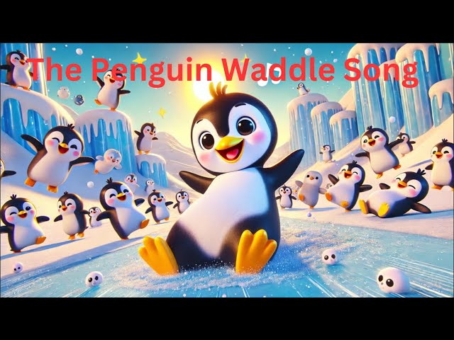 🐧🎶 The Penguin Waddle Song | Fun Animal Dance for Kids | Sing & Move! ❄️