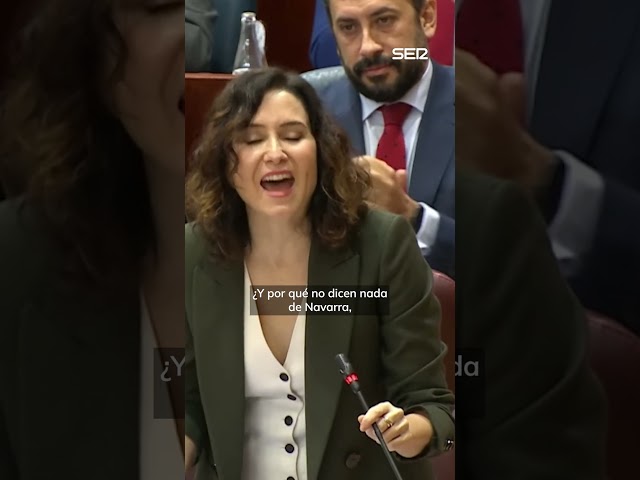 AYUSO EXPLOTA contra la OPOSICIÓN: "Siempre las mismas MIERDAS"