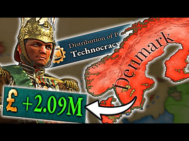 Forming a MEGA ECONOMY as PLAYING WIDE DENMARK in Victoria 3 1.8