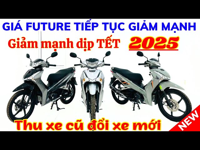 Giá xe Future 125 giảm mạnh dịp Tết Nguyên Đáng tại Hồng Đức 10