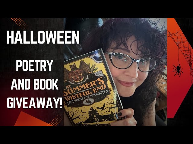 HALLOWEEN BOOK GIVEAWAY 2024 Poems to Get You in the Spirit!