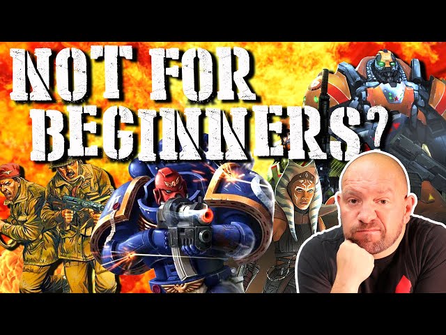 ARE ALL MINIATURE WARGAMES CONFUSING TO BEGINNERS? - BlackJack Clips