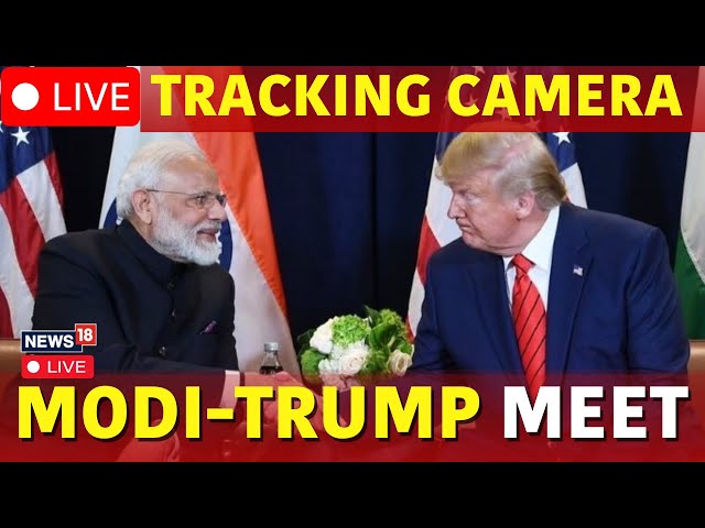 PM Modi Trump Meet Live Updates | PM Modi-Donald Trump Bilateral Meet | Modi In USA LIVE | N18G