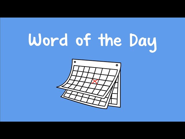 Word of the Day