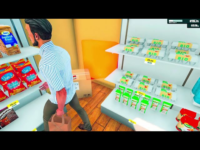 I Became A New Video In Supermarket Simulator #gamer #supermarketsimulator